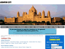 Tablet Screenshot of jodhpurindia.net